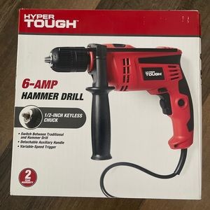 NWT! 6 Amp Hammer Drill